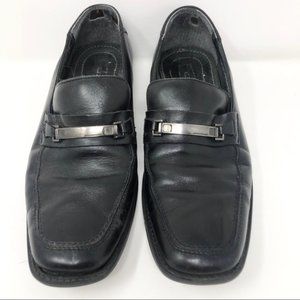 ALFANI Black Square Toe Dress Shoes Size 9M